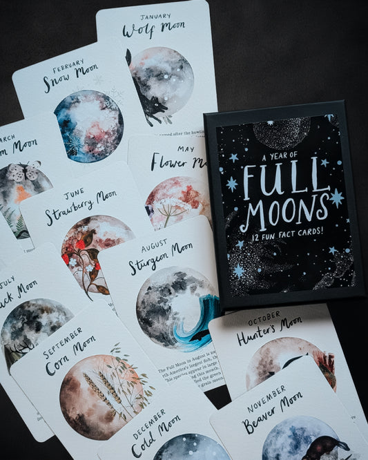 Full Moon A6 Card Pack