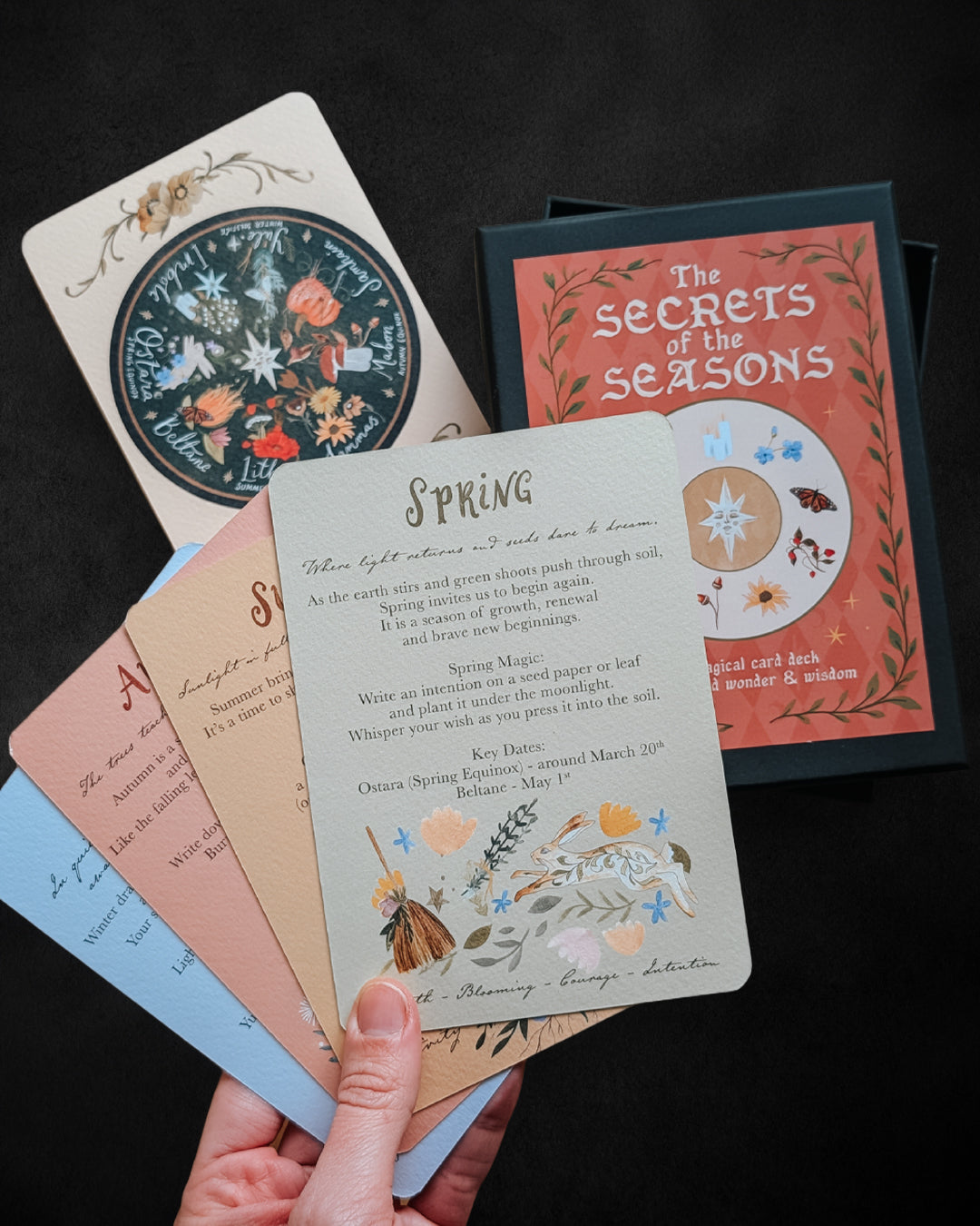 Secrets of the Seasons A6 Card Pack
