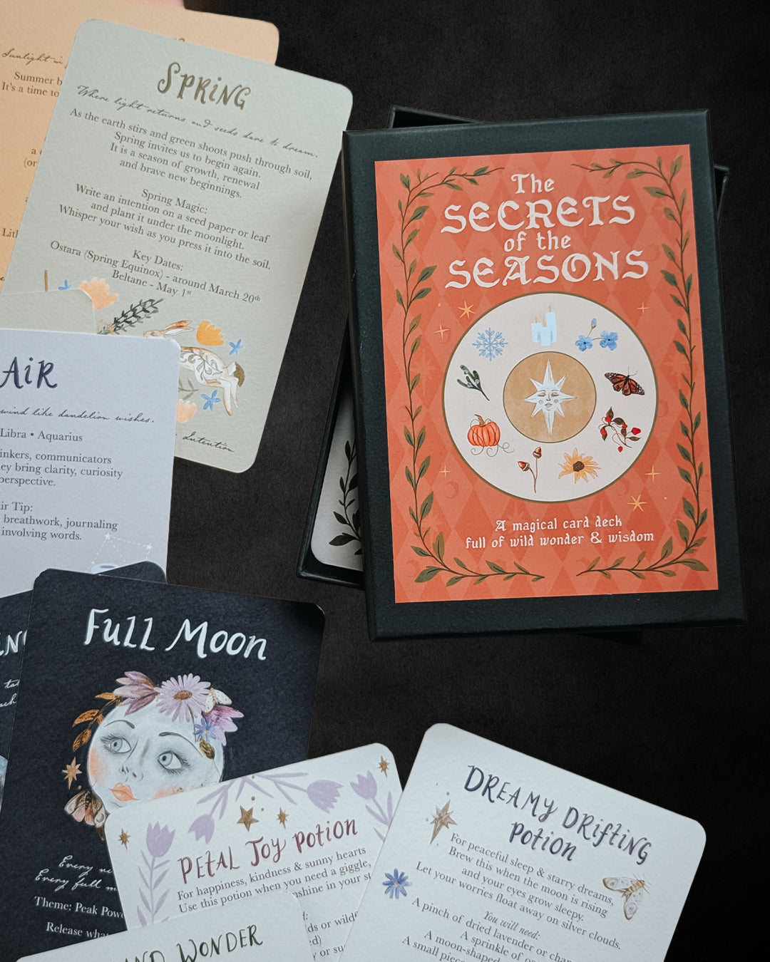 Secrets of the Seasons A6 Card Pack