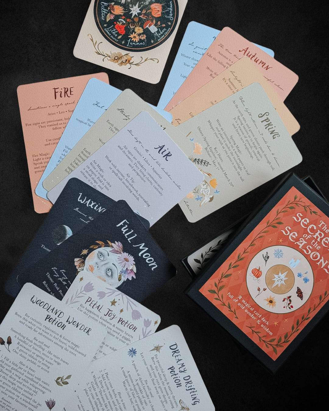 Secrets of the Seasons A6 Card Pack